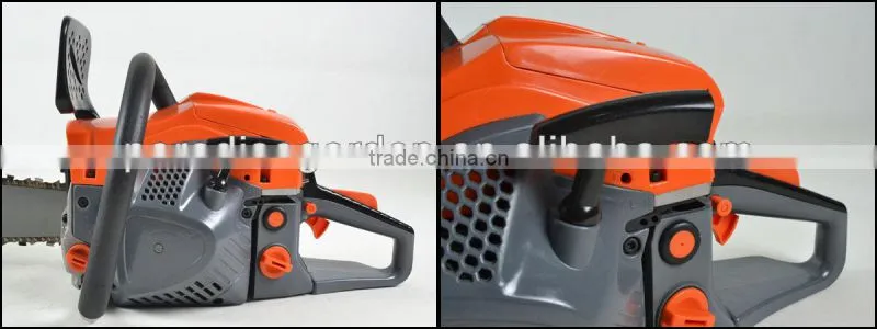 industrial wooden gasoline chain saw