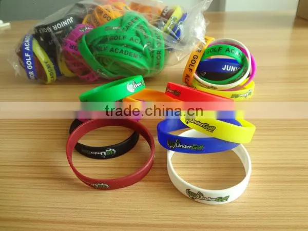 inkfilled adult bulk cheap silicone wristbands