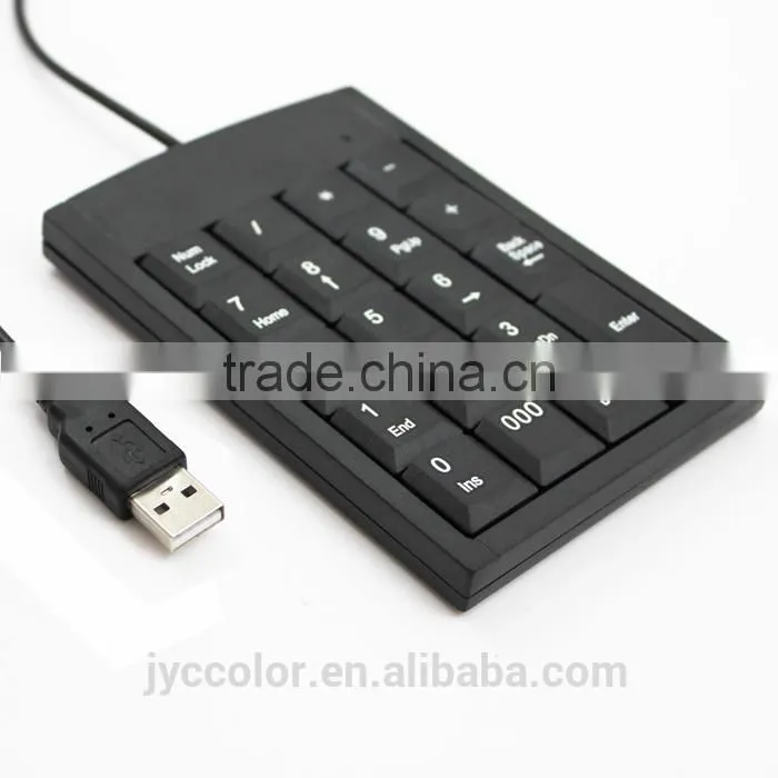 USB numeric keyboard with19keys(Black)