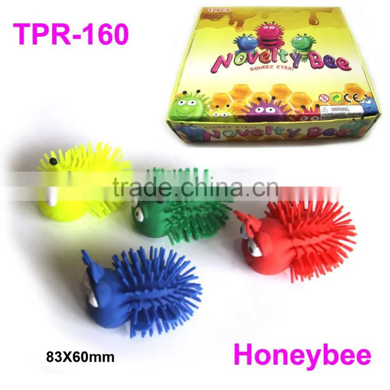 Soft Plastic Flashing Squeeze Spider Toys