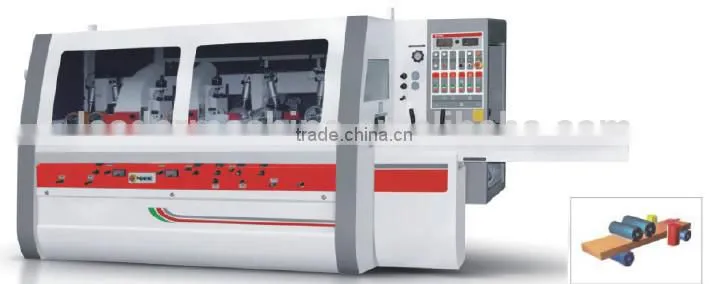 M523A European Quality CE five spindle 4 side planer moulder