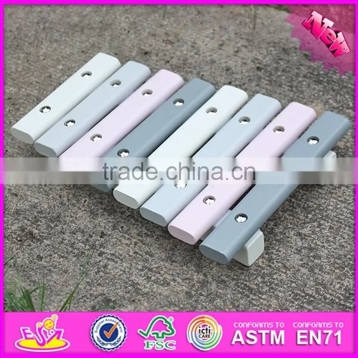 2017 New design educational toys wooden child's xylophone for sale W07C059