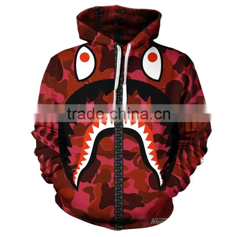 Customized cheap mens zip hoodies shirt