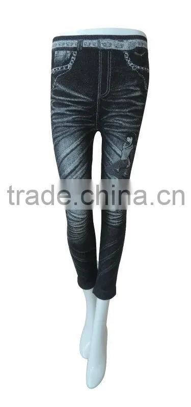 Jeans printing leggings seamless woman underwear ladies seamless leggings