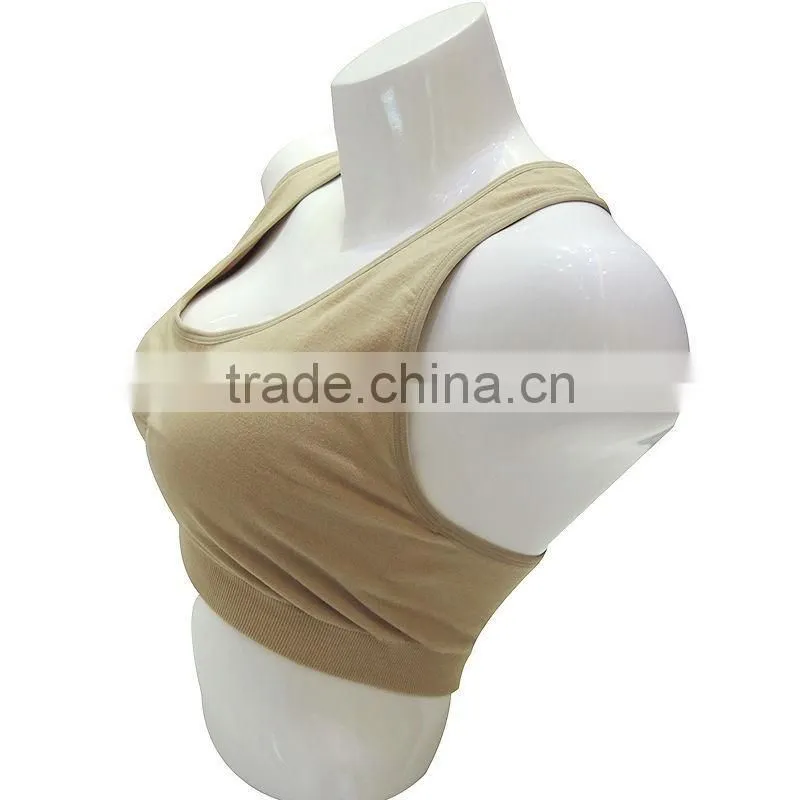 Nude wireless yoga bra lingerie cheap women sexy bra undewear sportswear bra top