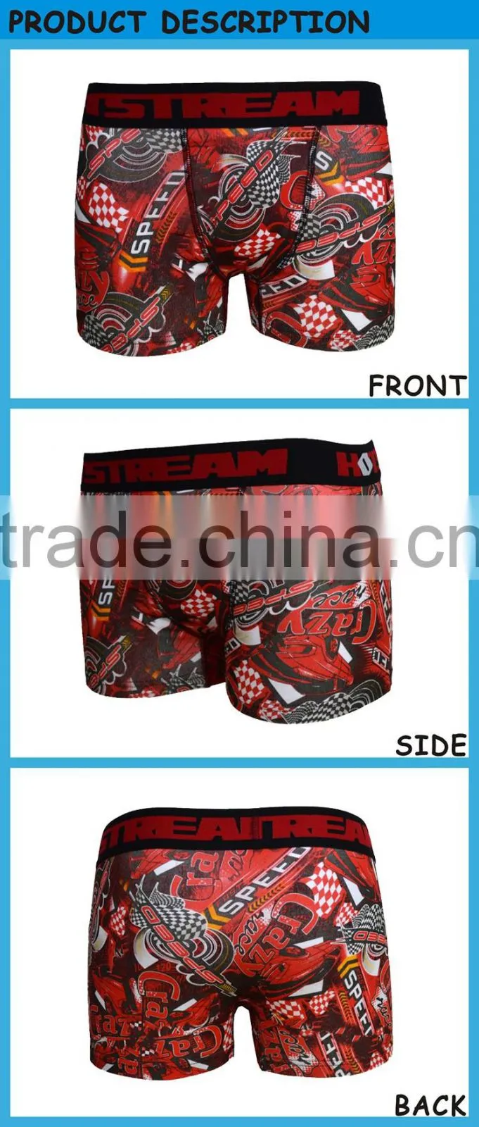 Men Boxer Short Underwear 2018 Sexy Underwear for Men