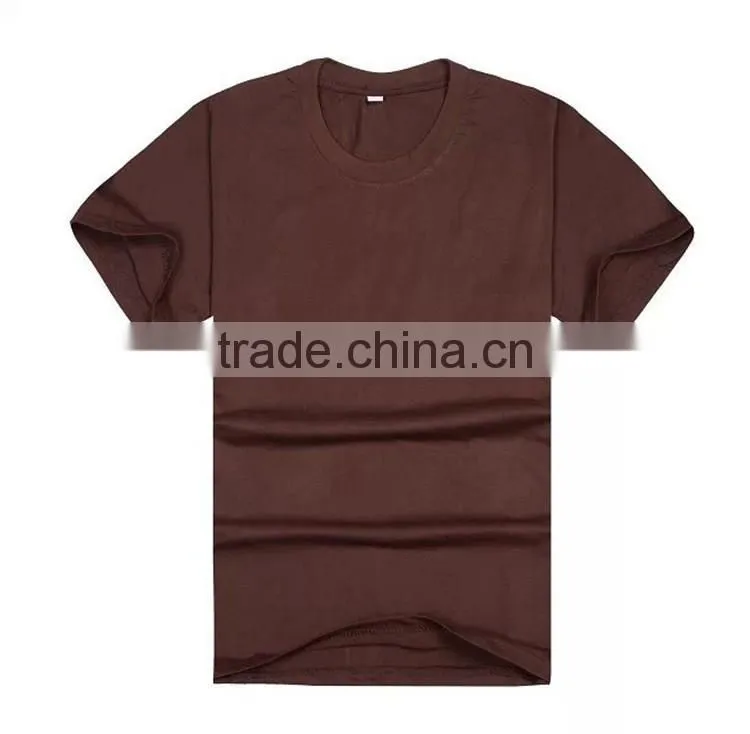 wholesale high quality plain 100% cotton white t-shirt 100% plain blank cotton t shirt manufacturer