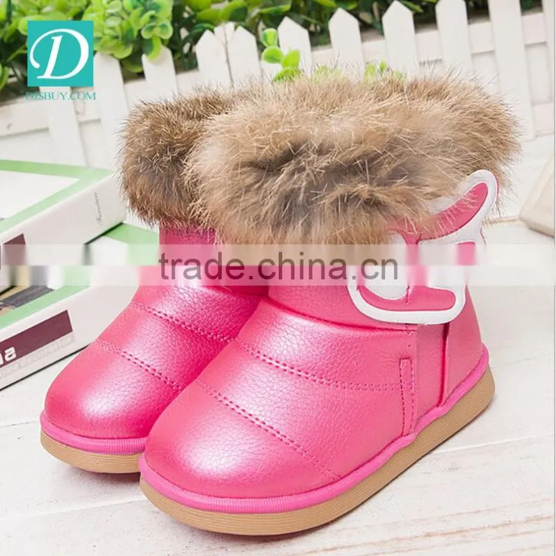 Winter Girls Boots Flat Kids Boots Designed Light-weight Children Casual Boots