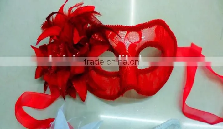 Birthday Halloween Feather Party Mask Dancing Party Mask