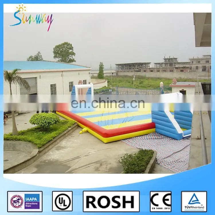 2016 Cheap price inflatable soccer field / inflatable football arena / inflatable soccer pitch for sale