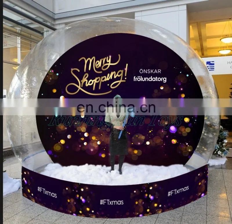 Cheap Large Inflatable Snow Globe, Photo Snow Globe Xmas Decorations