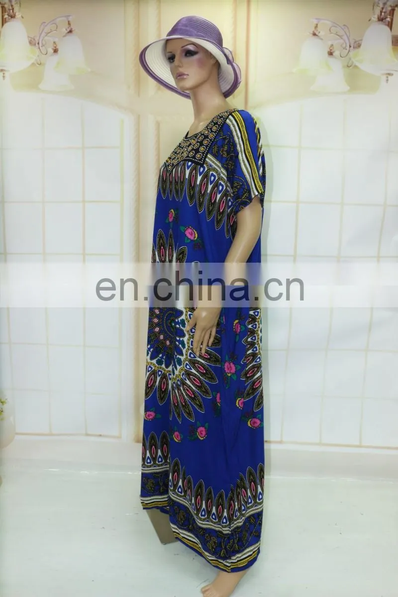 African women beaded dashika kaftan design dress