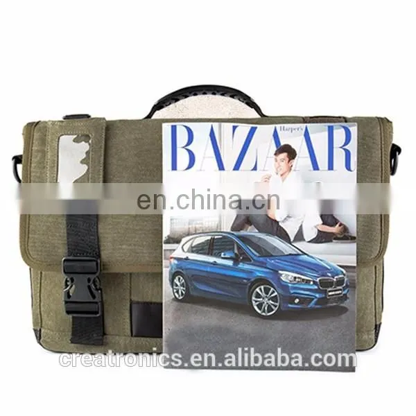 Casual Canvas Mens Cross Body Messenger Shoulder Weekender Bag /Leisure Men Bag/Canvas Bag Men