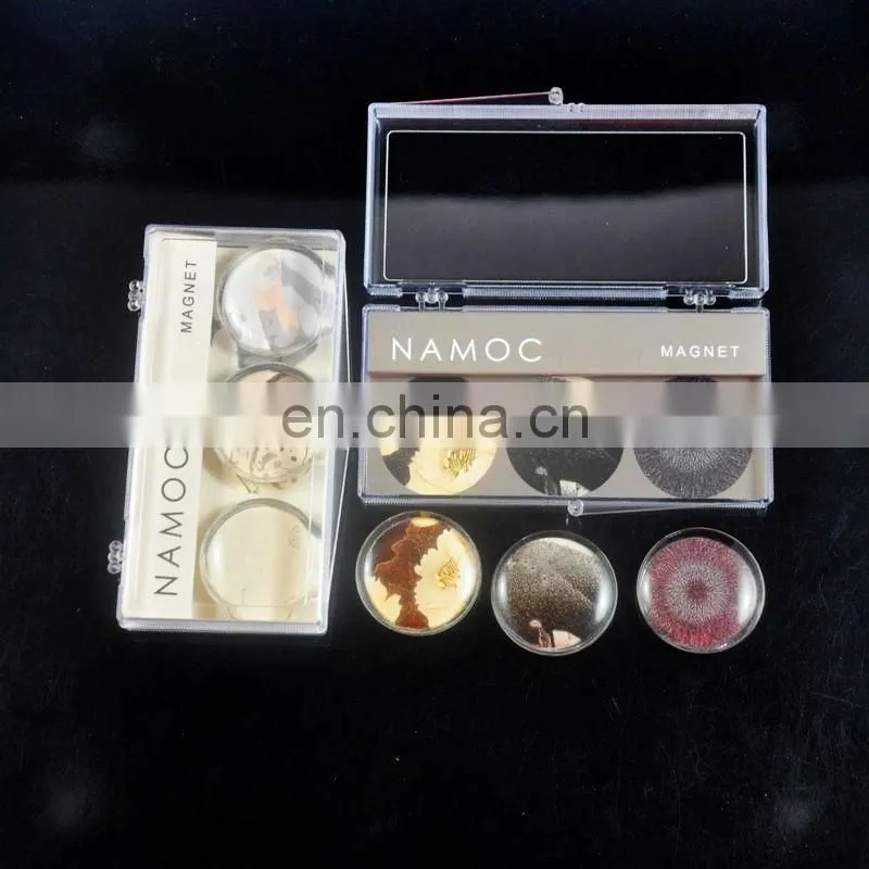 Fashional crystal glass fridge magnet for promotion gifts