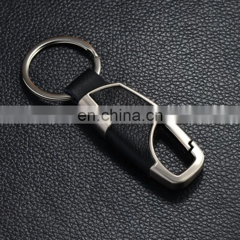 Genuine Leather Keychain, PU Keychain, Full Grain Leather 2016 New Style
