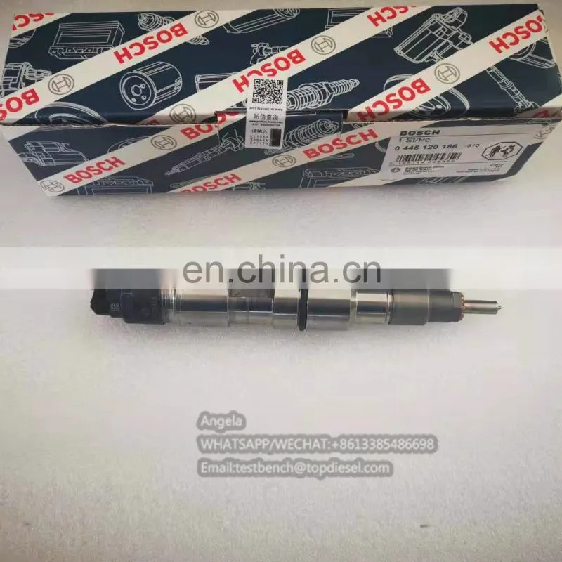 Common Rail Injector 0445120186 , 0986435568 MAN 51101006115