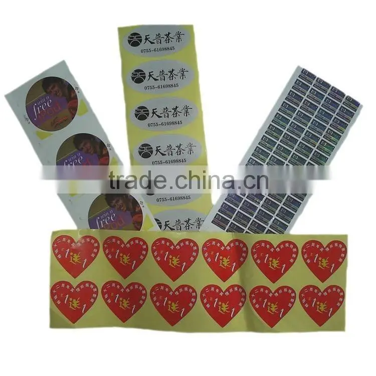 high quality self adhesive custom printing kraft oaoer stickers,kraft paper label for packaging
