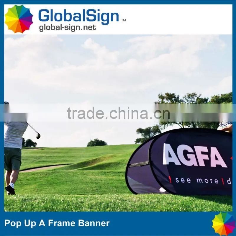 Shanghai GlobalSign custom outdoor banner stand
