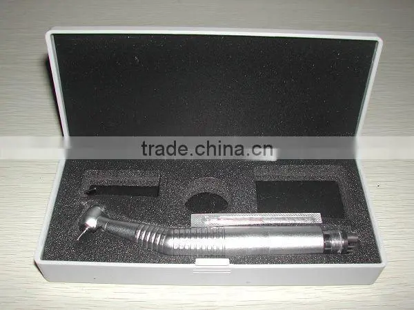 Fiber optic LED E-generator high speed dental handpiece