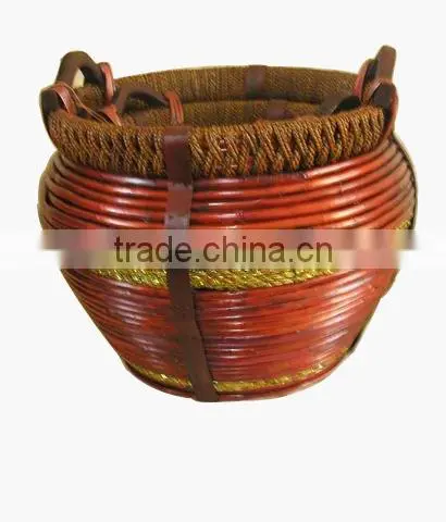 Wicker Flower Pots