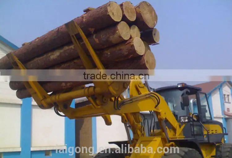 China best wheel loader for log fork