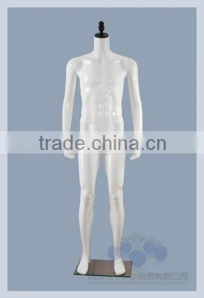 Plastic cheap headless male mannequins for store display