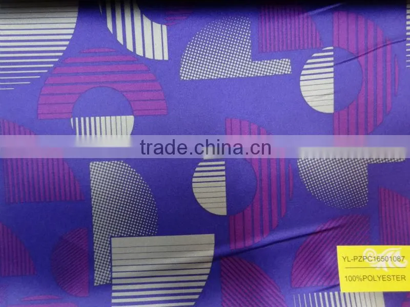 Conventional Printed Satin Lining