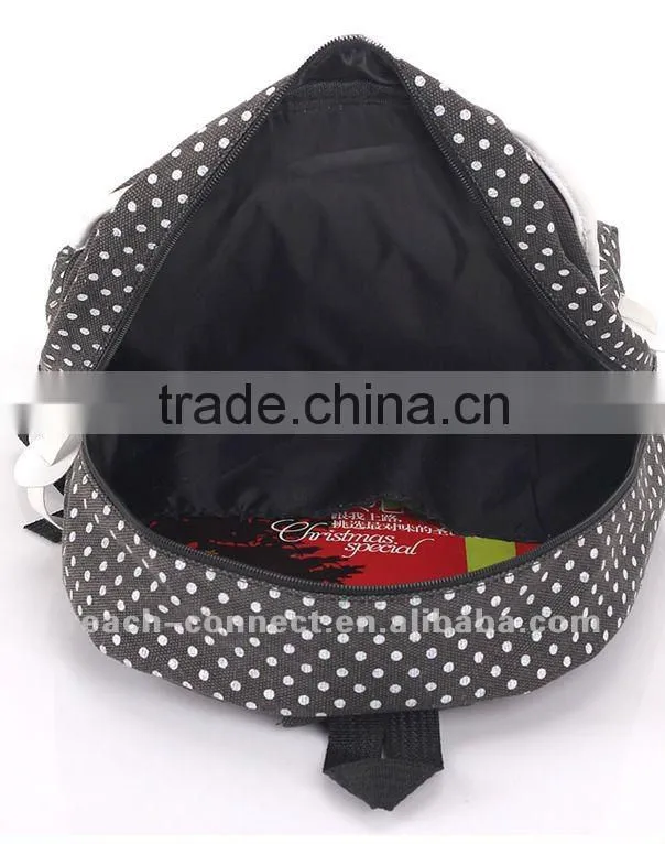 cute multifunctional nylon shoulders backpack for girls