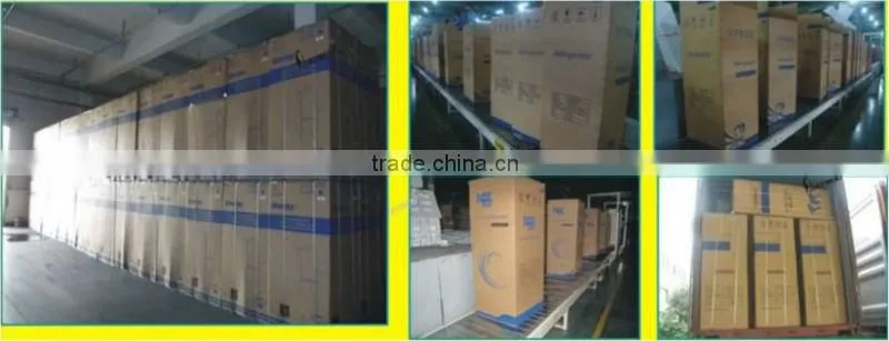 52L glass door mini showcase refrigerator with top lamp