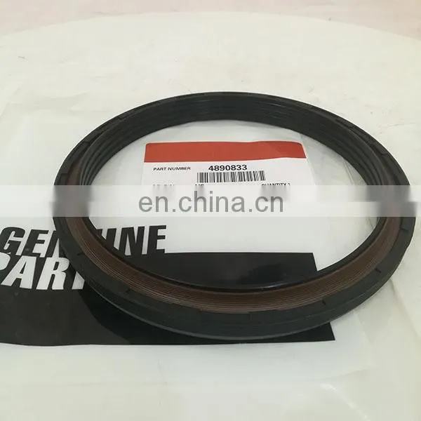 4890833 Engine Crankshaft Rear Oil Seal 4890833 diesel engine truck parts