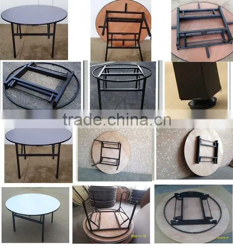 Hotel banquet folding dining table for banquet event