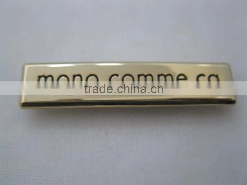 Engraved name plate
