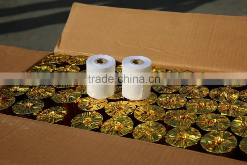 Pre-printed thermal paper roll