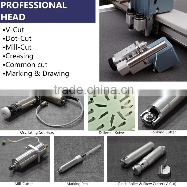 CNC Oscillating Blade Cloth Bag Cutting Machine