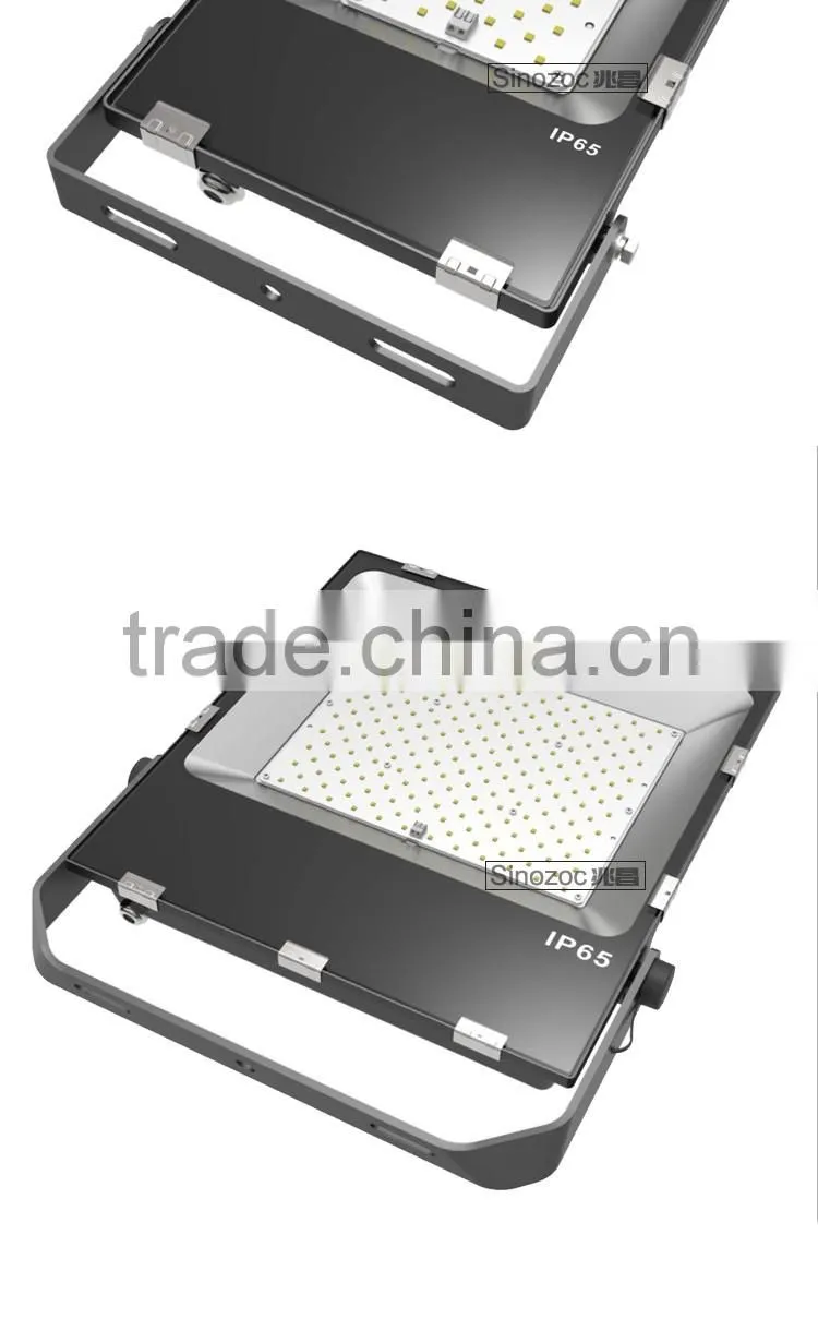 Sinozoc 2016 new hot sale led flood light 30w 50w 100w 150w 200w led flood light