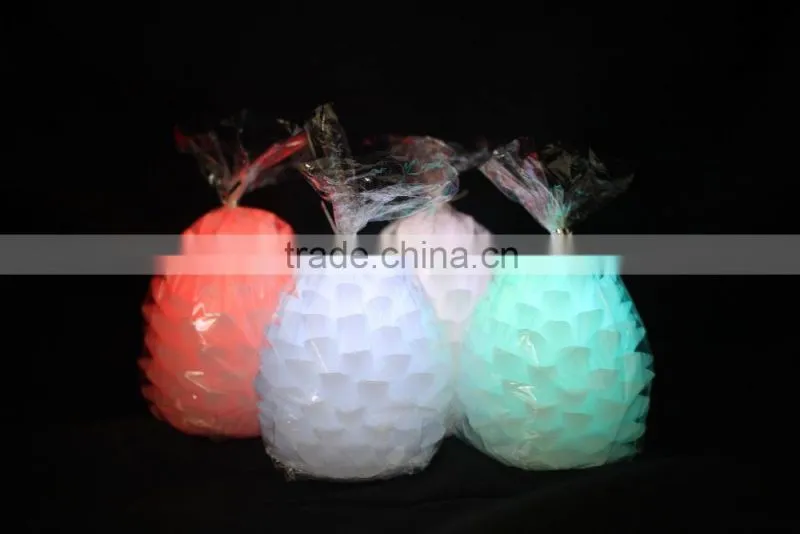 LED candles with wax