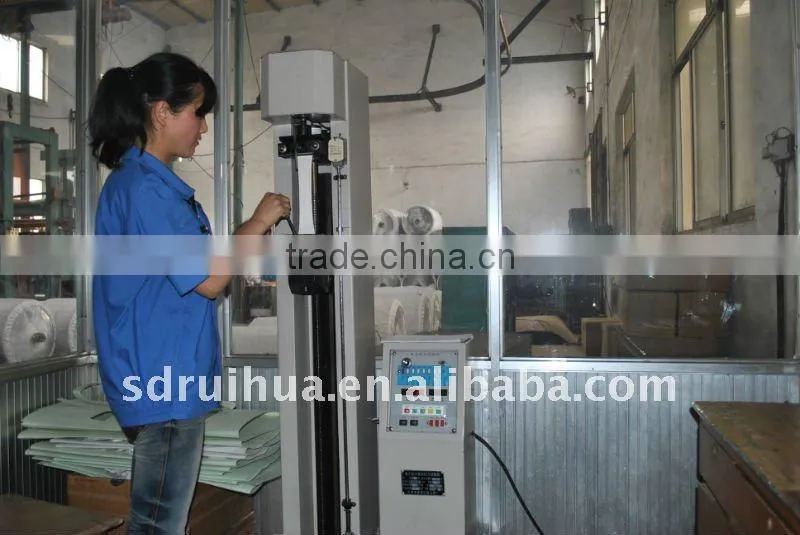 Polyester nonwoven mat for SBS, APP waterproofing membrane
