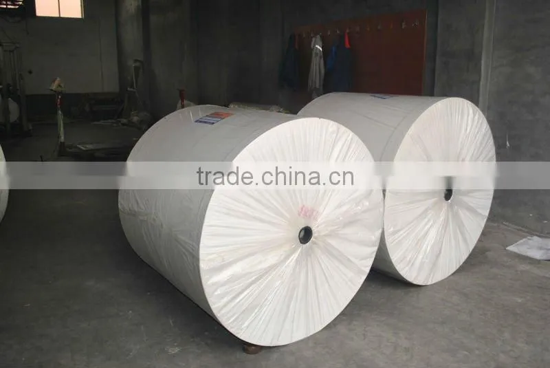 Polyester nonwoven mat for SBS, APP waterproofing membrane