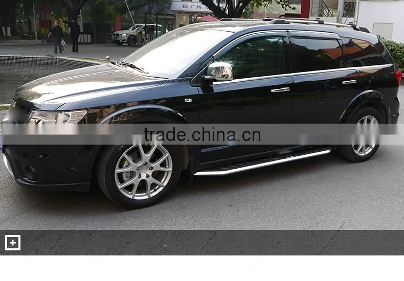 Aluminium alloy Running boards for Dodge Journey car Side step bar auto running board 4x4 accessories