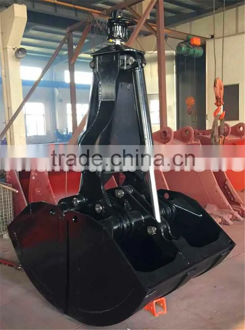 Promotion Price HARDOX500 NM400 excavator clamshell buckets for 1-80t excavator