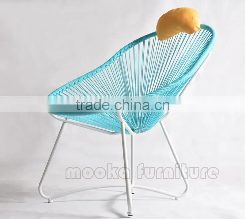 hot sale Acapulco chair KD poly rattan furniture MKR03