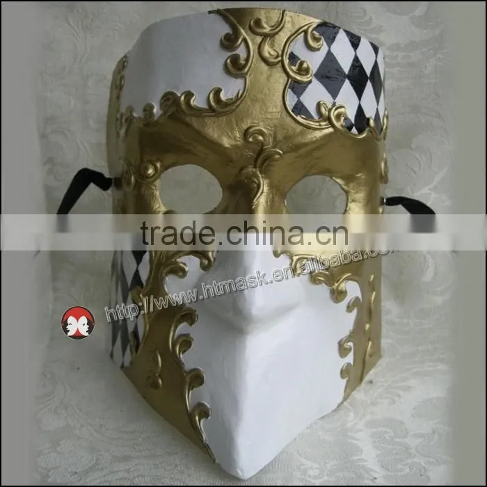 2014 new arrival conventional Handmade Available Full-face Adult Size Traditional Bauta Masks