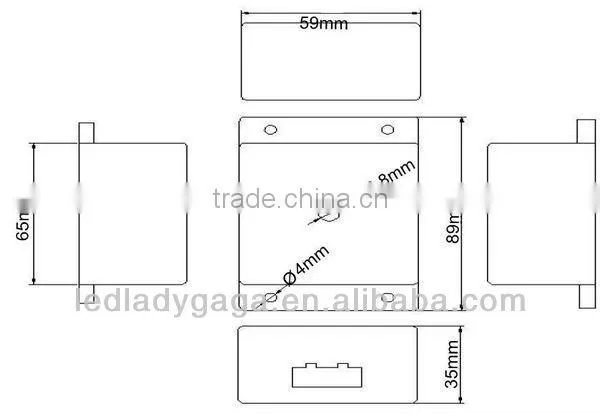 12V or 24V IR Dimmer for LED flexible strip 12v dc dimmer controller