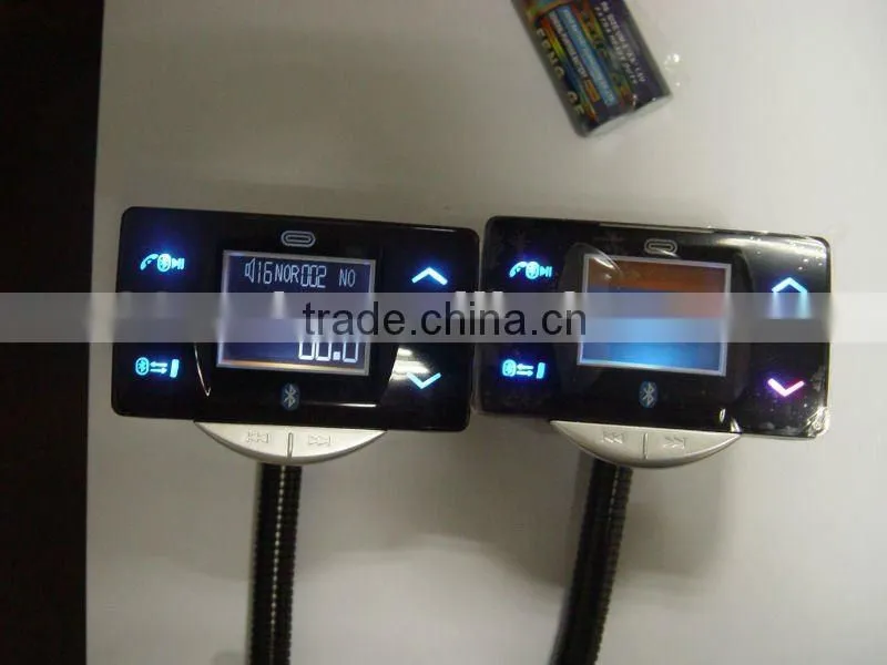 Bluetooth handsfree Car kit MP3 Player with FM transmitter remote control