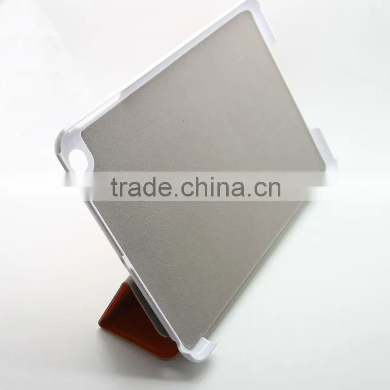 for ipad mini leather cover case slim magnetic pu leather case stand for ipad