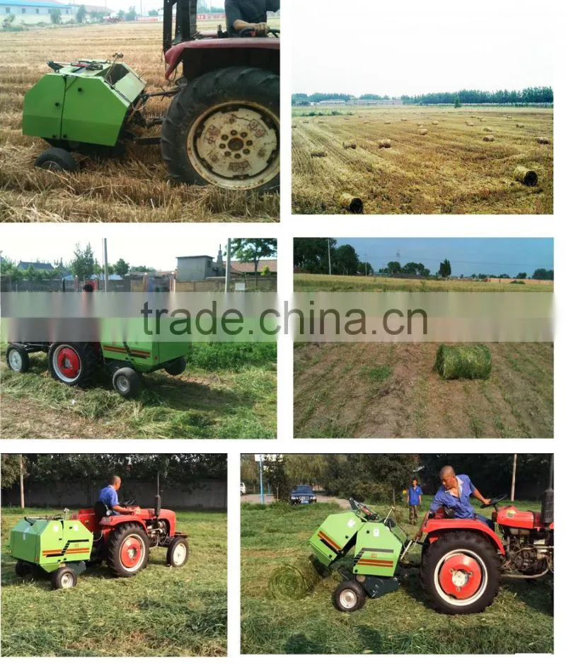 hay and straw baler machine
