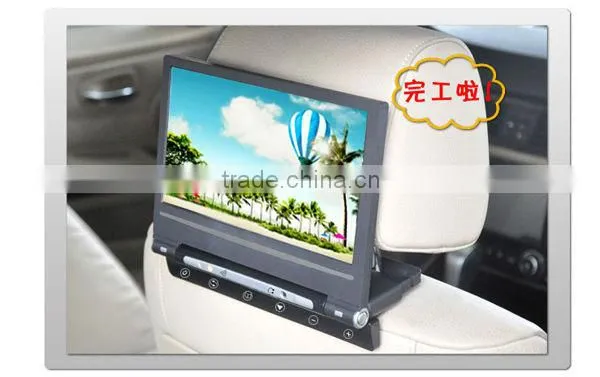 9"Headrest monitor with USB,SD,MP5,mp4
