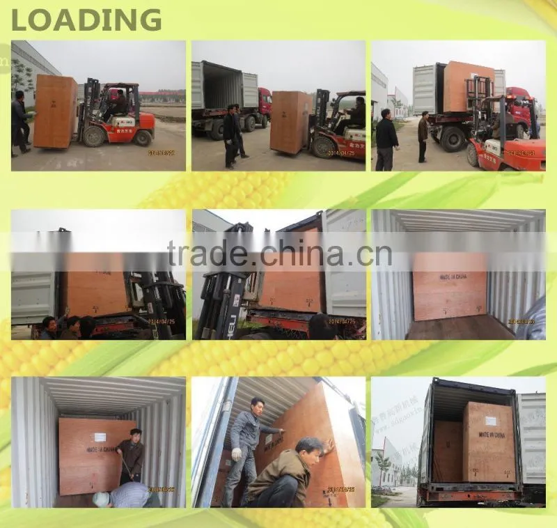 Fully automatic corn flour milling machine/corn hominy machinery plant with price