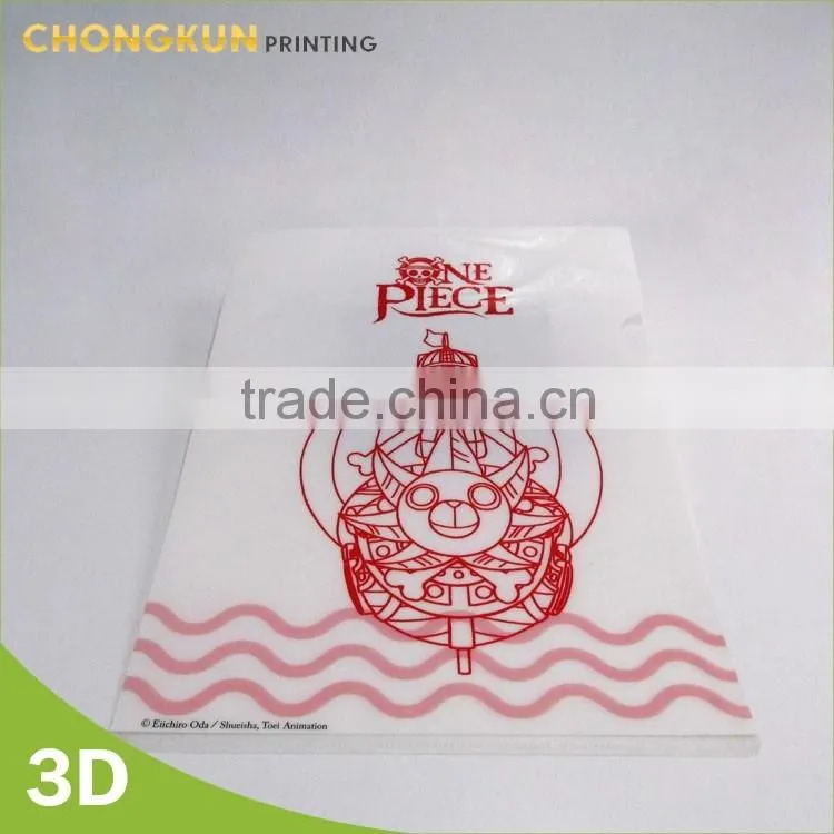Eco-friendly pp a4 folder,logo printing plastic document folder ,custom design folder with zipper