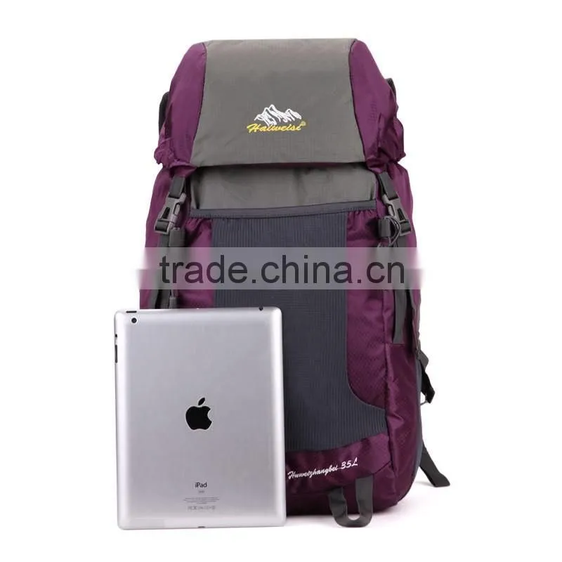 Factory custom foldable drawstring travelling backpack